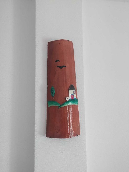 Telha decorativa