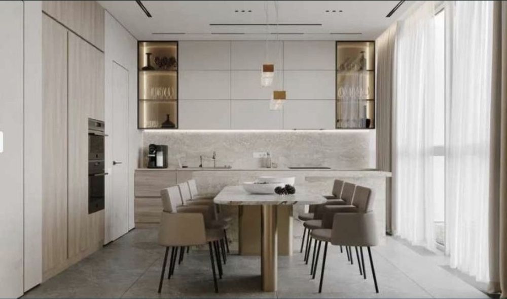 ЖК РЕЗИДЕНЦИЯ‼️4-Х.КОМ.кв.138м2.паркоместа.Шатиловка.