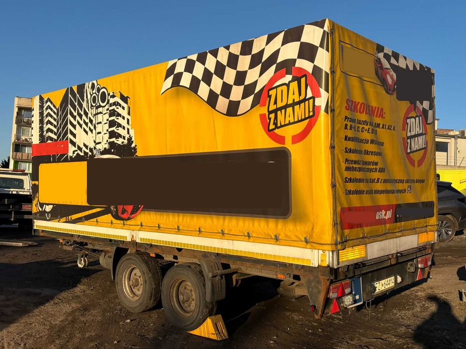 Przyczepa Ciężarowa - Ważne opłaty - Tandem