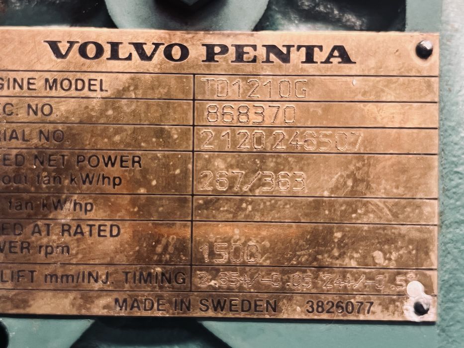 Gerador 275kVA Volvo Penta Usado