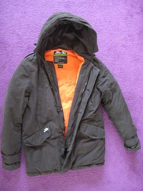 Czarna zimowa kurtka Trespass