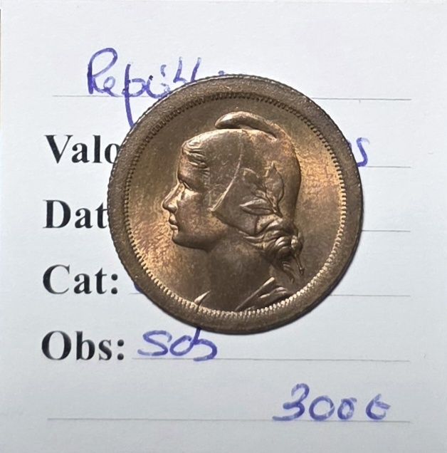 10 centavos 1930 Escassa