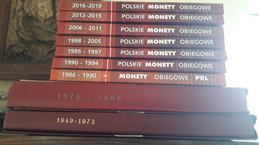 Komplet monet obiegowych rocznik 1949 do2023