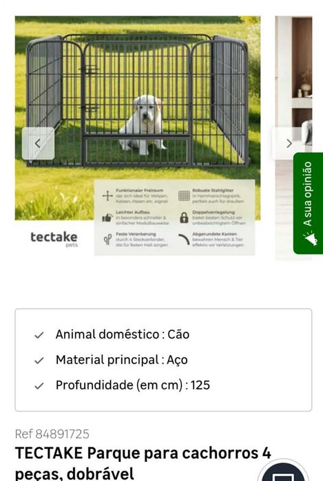 Jaula (Parque) Cão pequeno porte