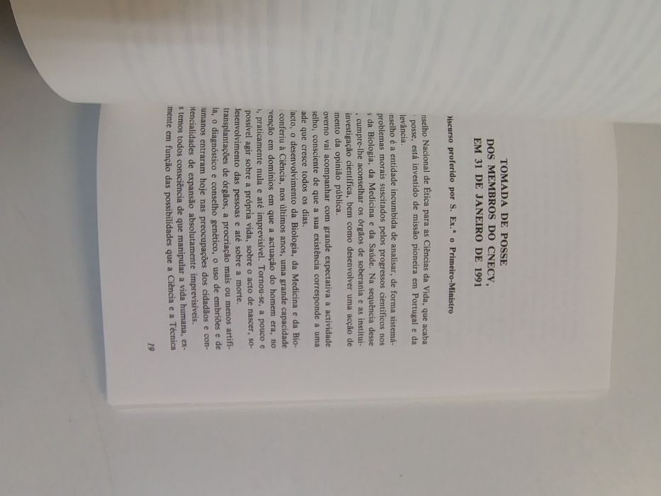 Conselho Nacional de ética para as ciências da vida