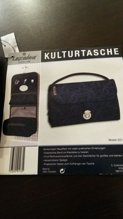 Kosmetyczka podróżnicza