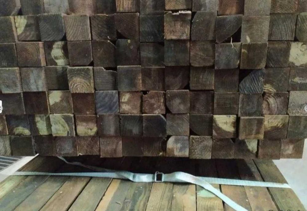 Barrotes / Postes de Madeira Tratados "Várias Dimensões"