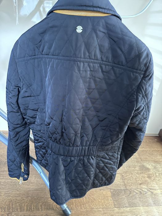 Kurtka Massimo dutti,granatowa, pikowana,przejściowa, elegancka