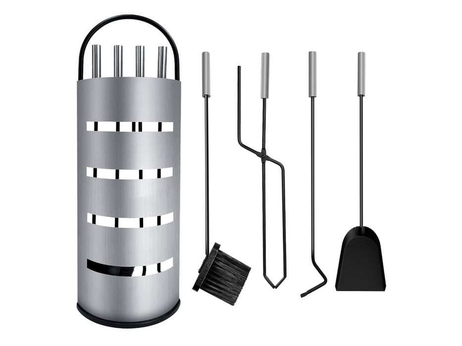 Conjunto de acessórios para lareira