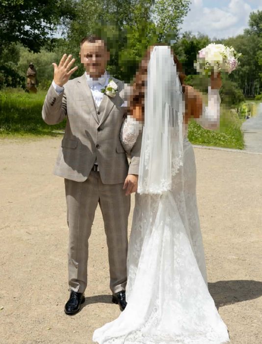 Garnitur męski elegancki