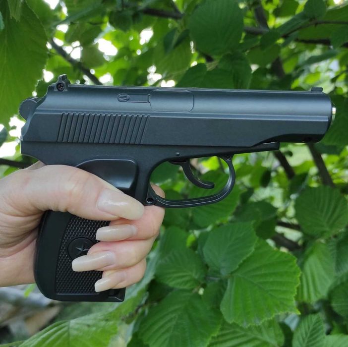 Пістолет Макарова ПМ Galaxy кульках 6 мм Металевий дитячий іграшковий