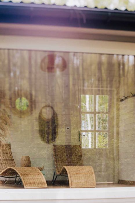 Domki w drzewach blisko Warszawy, 70 m od domku leśne spa.