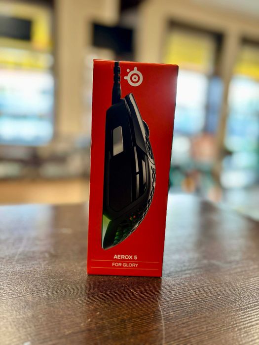 Mysz SteelSeries Aerox 5 USB RGB Gwarancja 11.02.2028 r.