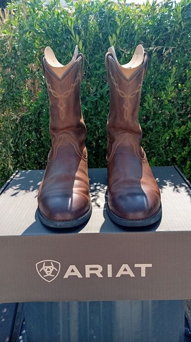 Botas de couro / botas cowboy