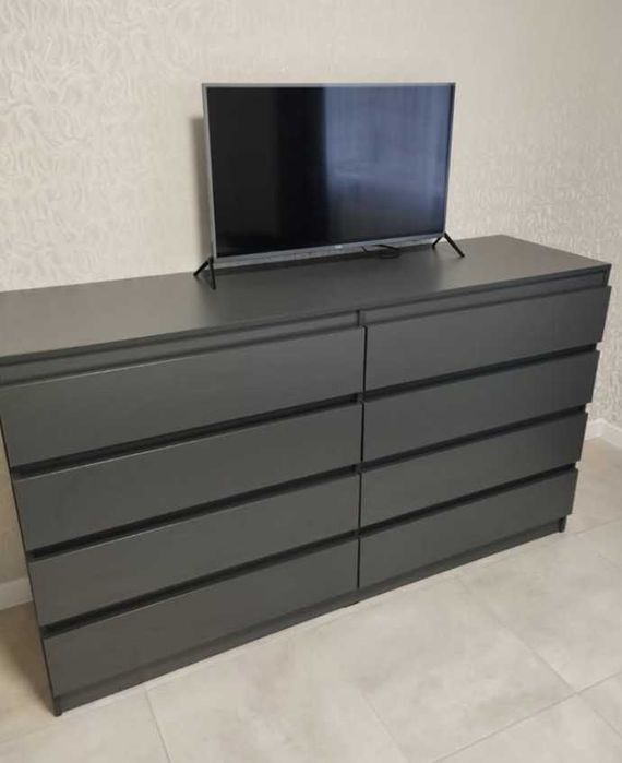 Великий комод на 8 шухляд  160×90×45 см  Стиль та місткість