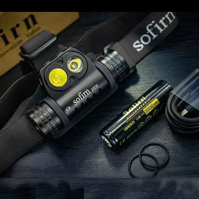 Ліхтарі налобні  Sofirn HS20/22 NEW та HS42, Wurkkos HD15/20 / фонарь
