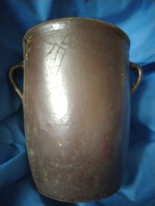 Garnek duży gliniany Kamionka