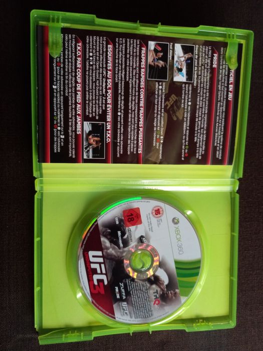 Gra UFC 3 Undisputed na xbox 360 UFC3