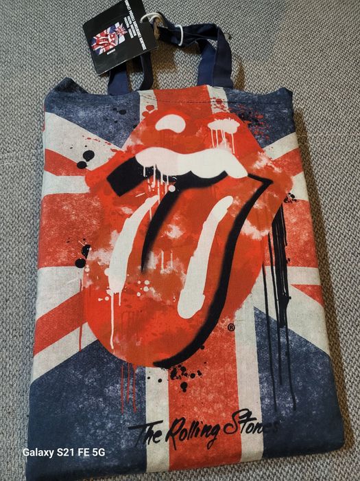 NOWA Pościel bawełniana 160×200 cm Dla fana The Rolling Stones