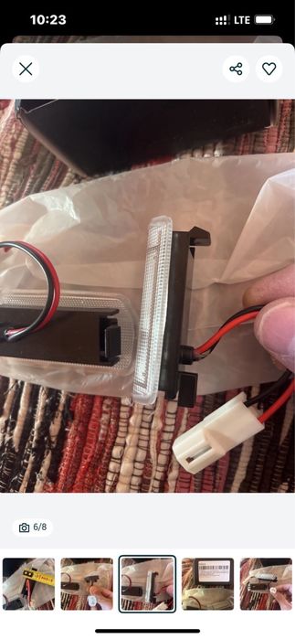 освітлення мото led підсвітка дверей Toyota Camry Sienna Avalon tundra