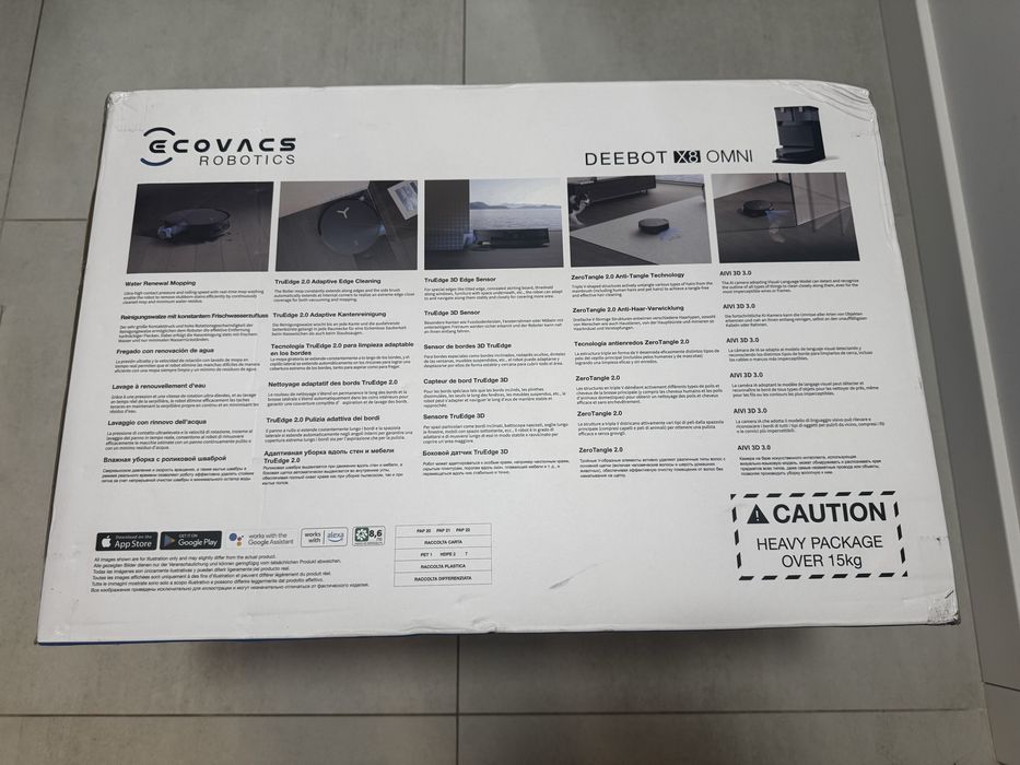 Робот пилосос Ecovacs Deebot X8 Omni