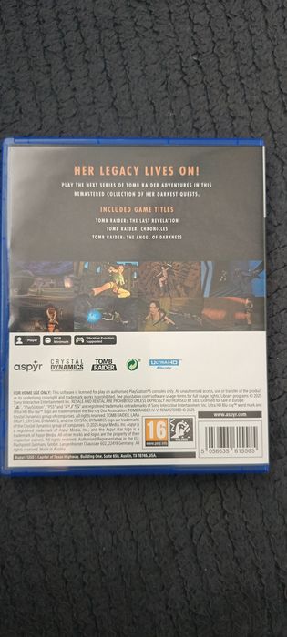 Tomb Raider 4-5-6  PS5 PL