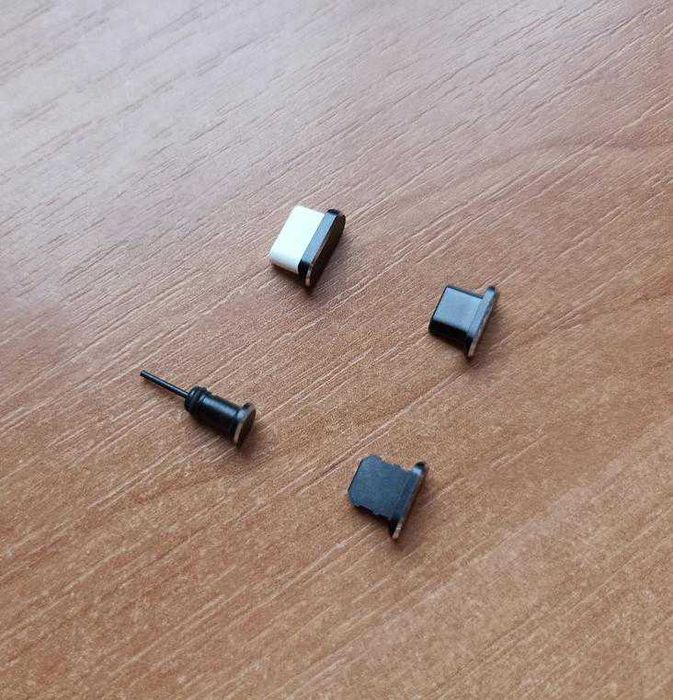 Заглушки от пыли для Смартфона Телефона: Type C iPhone MicroUSB 3.5 мм