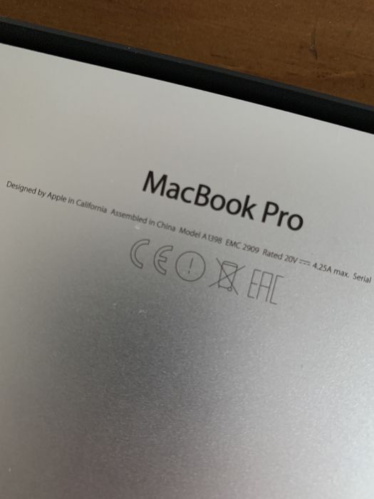 Macbook Pro 15” I7