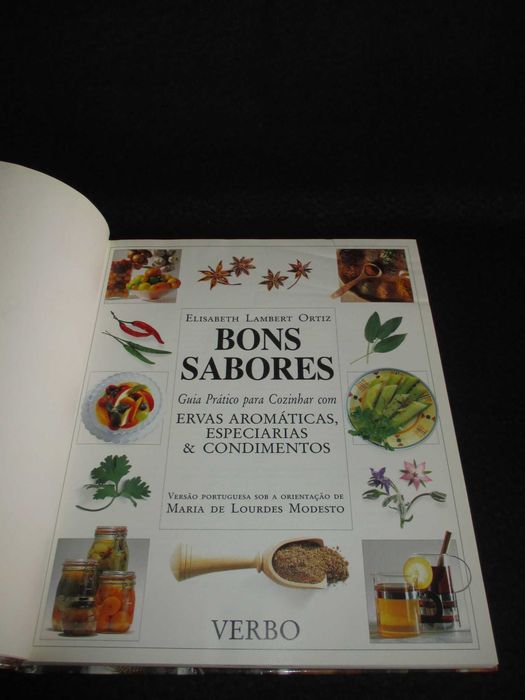 Livro Bons Sabores Elisabeth Lambert Ortiz Maria de Lourdes Modesto
