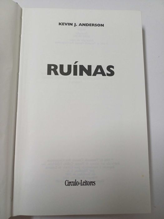 Kevin J. Anderson - Ficheiros secretos 'Ruinas'