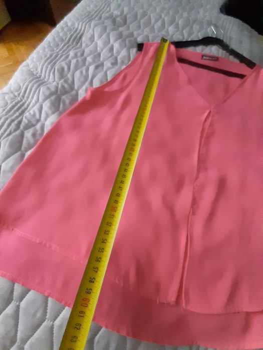 Bluzka zwiewna dwie warstwy 44/46 XL XXL