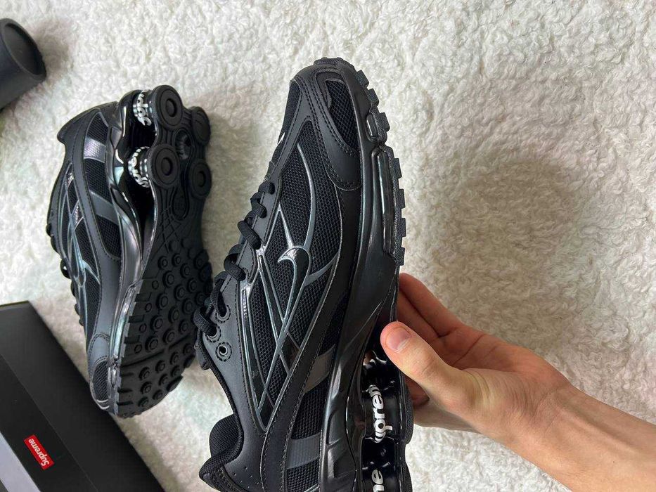 Buty Nike x Supreme Shox Ride 2 Black w kolorze czarnym