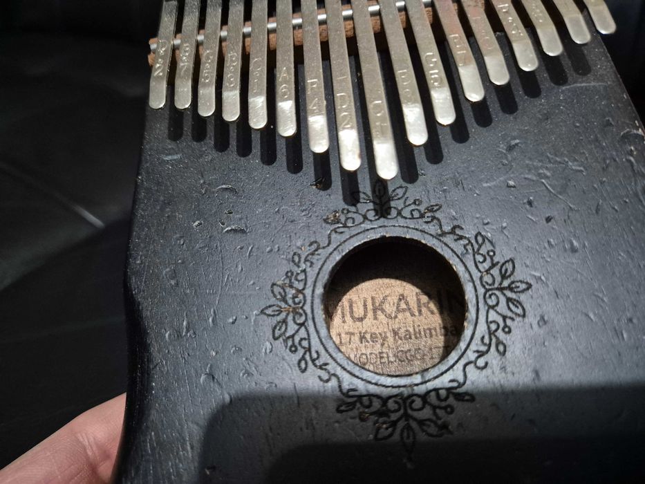 stare instrumenty Cytra Musima + Kalimba Mukarin, antyki