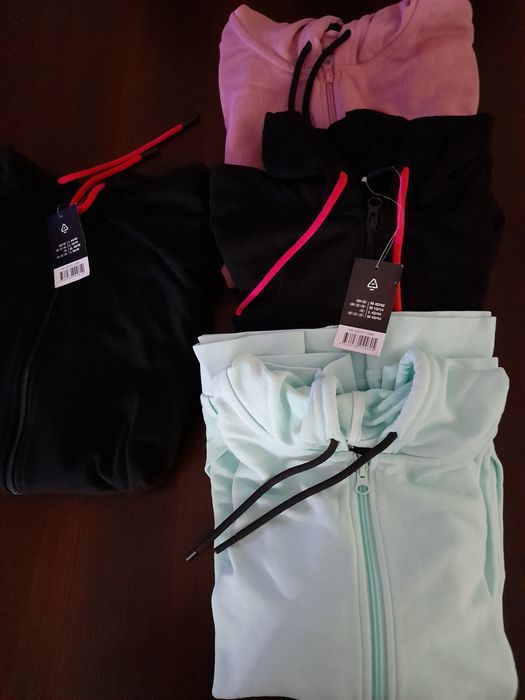Bluza Dresowa/Rozpinana z kapturem/