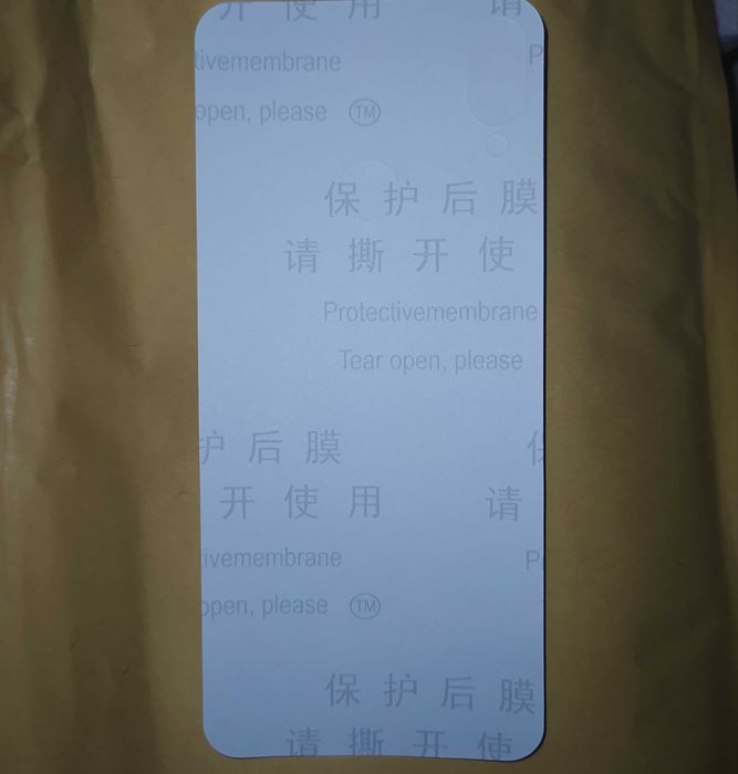 Пленка для защиты задней поверхности смартфона Xiaomi Redmi Note 7