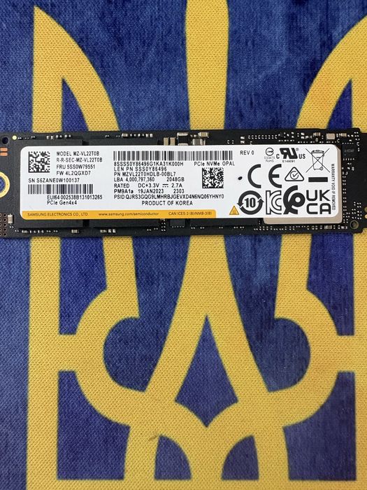 samsung pm9a1 2tb - купить комплектующие для ПК - Цена на OLX.ua