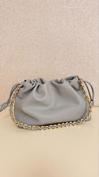Сумка Loewe Falmenco сіра люкс якість