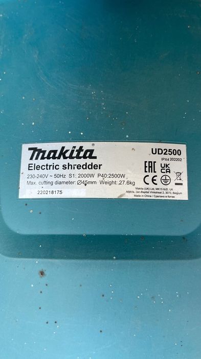 Rozdrabniacz do gałęzi Makita