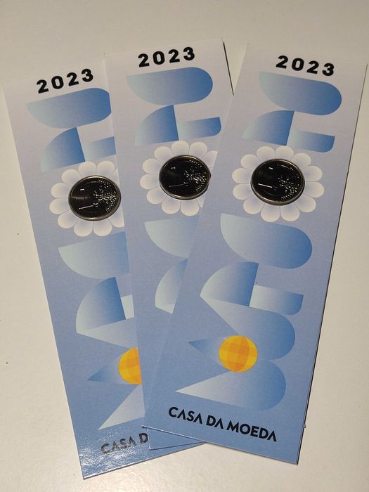 Moeda Comemorativa 1 euro Portugal 2023 FDC (Esgotada INCM)
