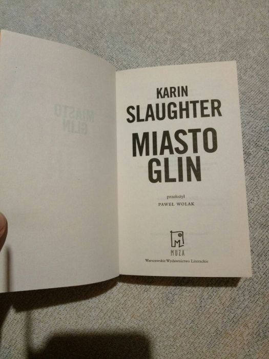 Książka Karin Slaughter Miasto glin