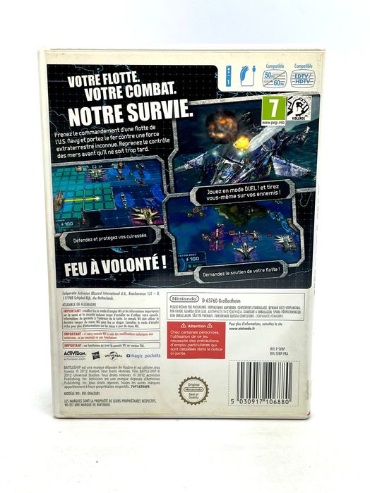 Battleship Nintendo Wii Po Angielsku