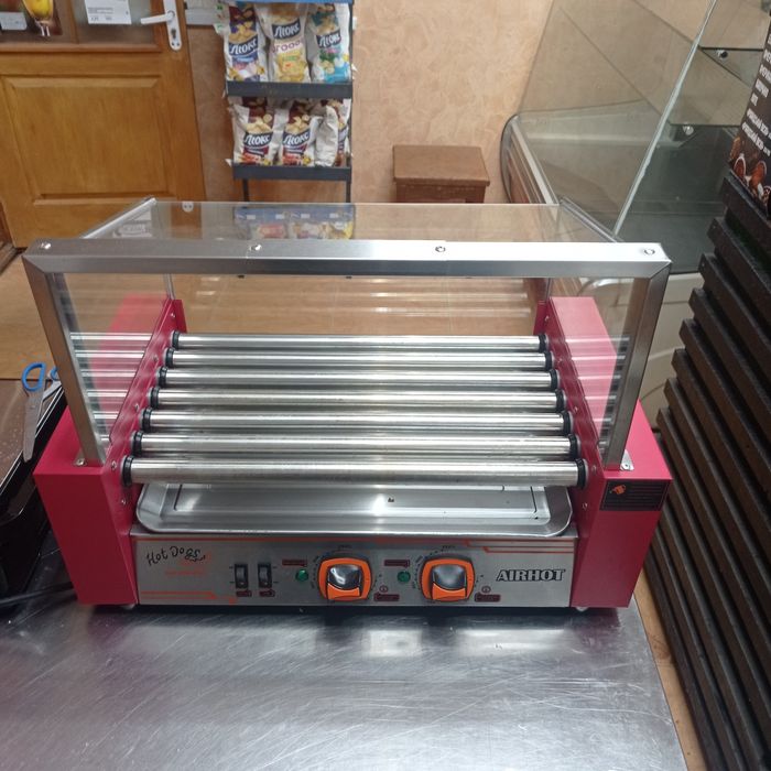 Гриль роликовый с защитным экраном AIRHOT RG-9S