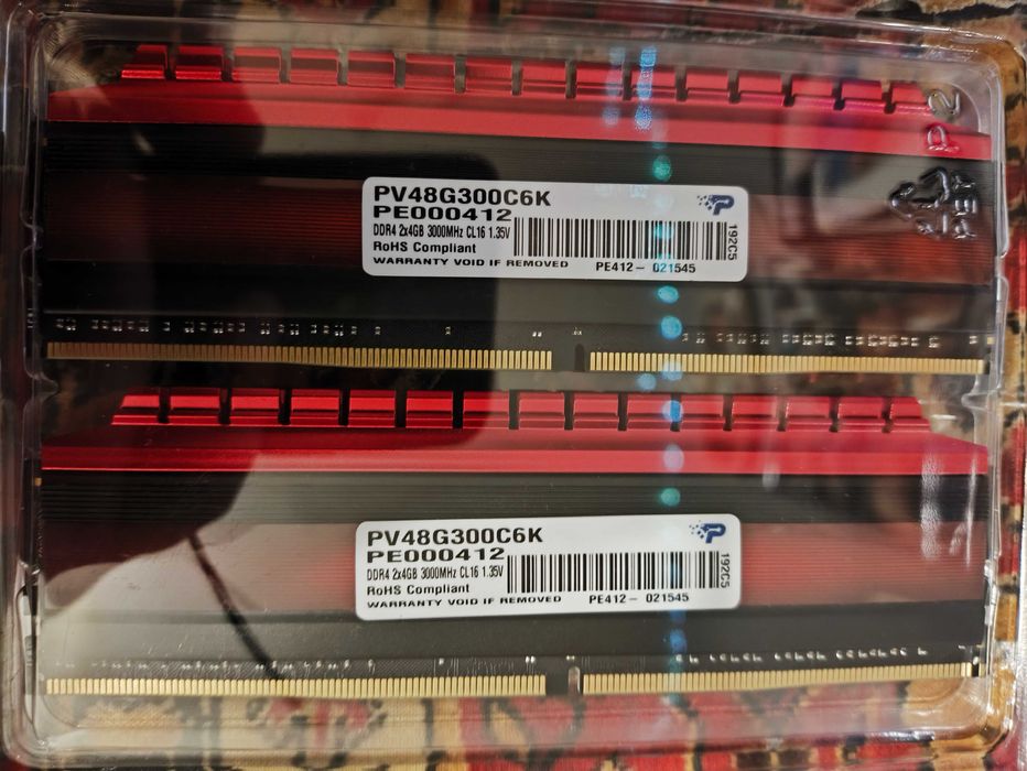 Pamięć RAM DDR4 Patriot Viper 8GB (2x4GB) 3000MHz CL16