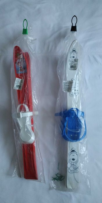 Нові дитячі лижі фірми Wodar Польща лыжи детские пластиковые