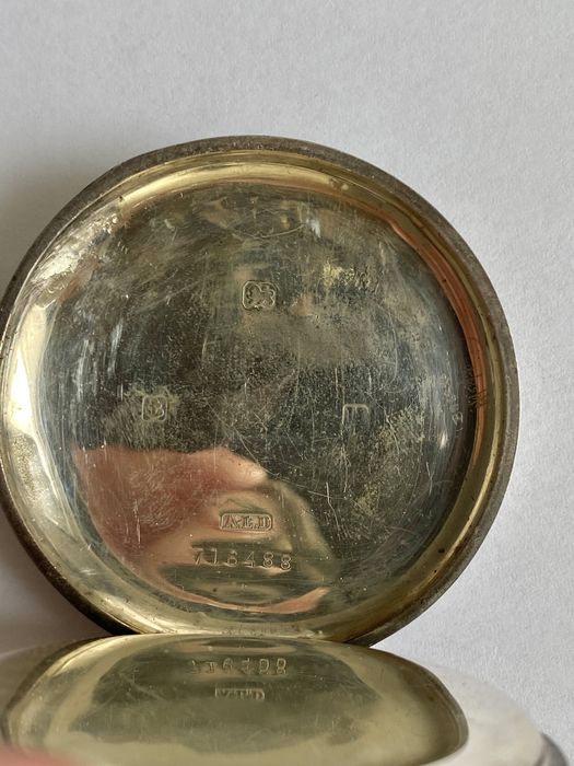 Часы карманные серебро, на ходу