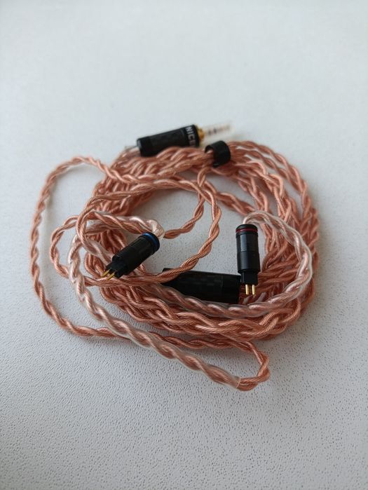 Кабель для навушників NICEHCK GCT4, 2Pin / 2.5 мм