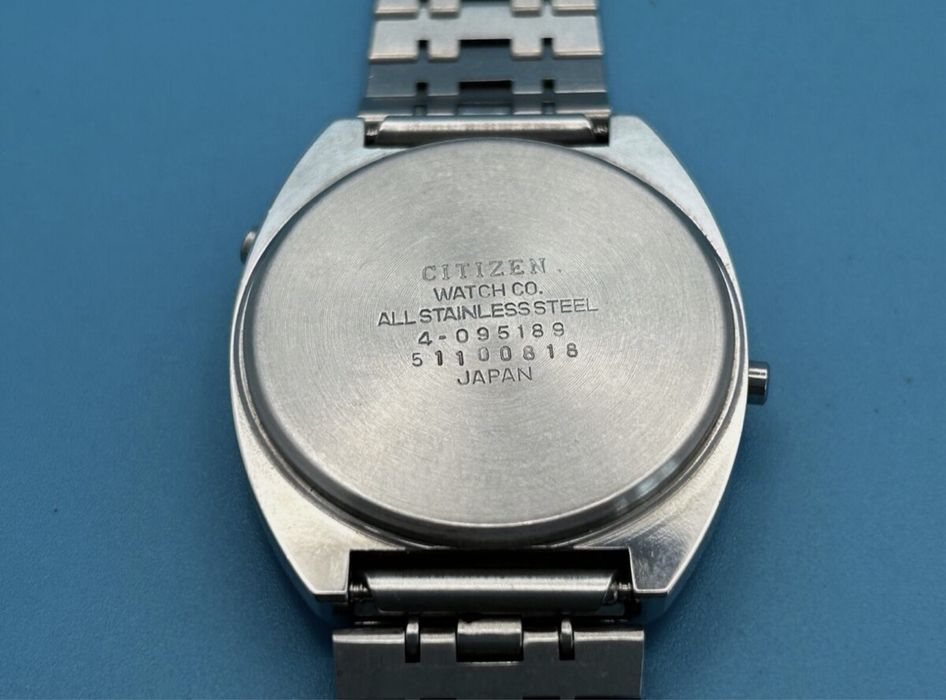 Zegarek cyfrowy Citizen led lata 80 Piekny Stan