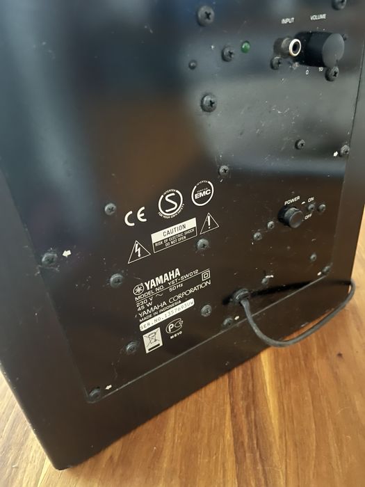 Amplificador Sony+Leitor CD/DVD Sony+Subwoofer Yamaha