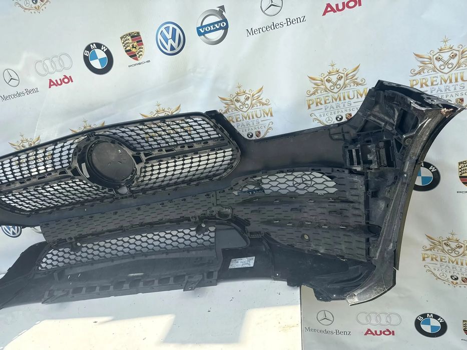Ładny Mercedes W167 A176 GLE AMG Zderzak Przedni Przod Grill Atrapa Kratki
