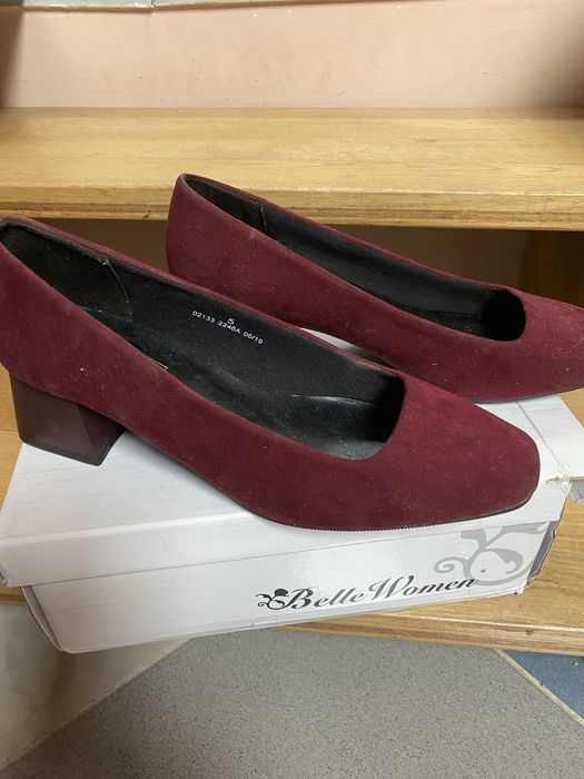 Buty M&S bordowe  38
